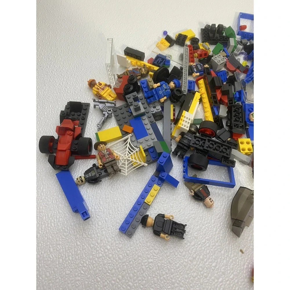 LEGO Bulk Mixed Lot Minifigures Spider-Man City Space Multicolor  Bricks Pieces